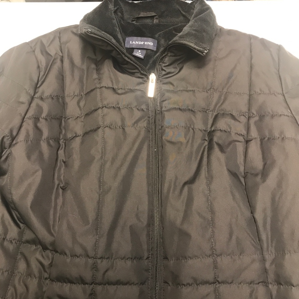 Black Winter Coat - image 2